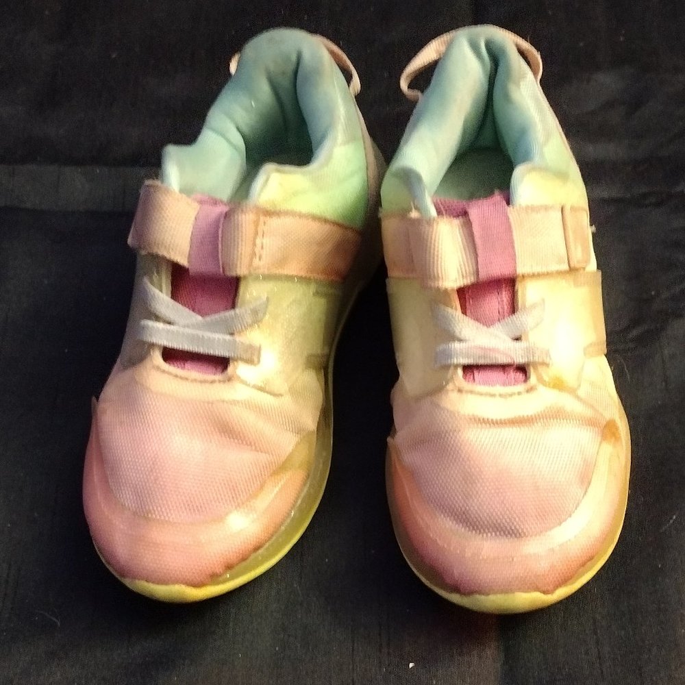 Cat & Jack Light Up Sneakers - Size 12 Toddler Girl